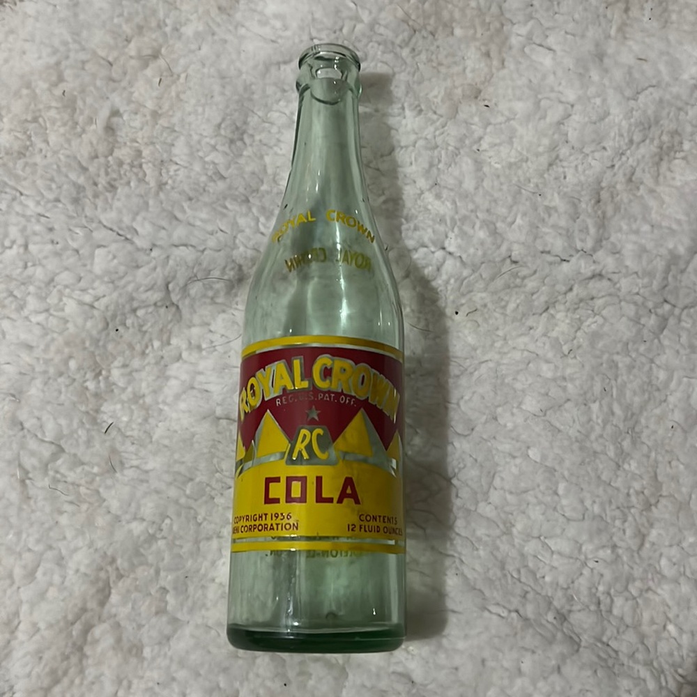 Vintage RC Cola bottle